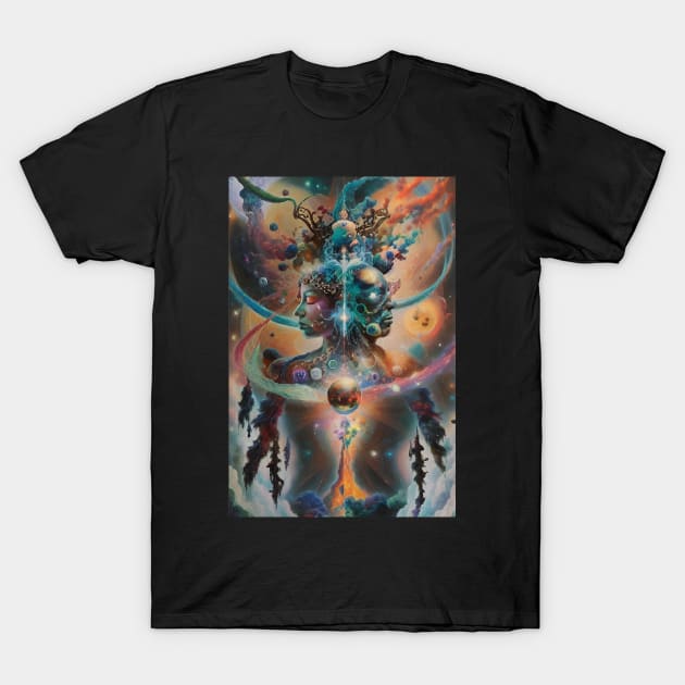 Twin Flame T-Shirt by gromoslav